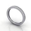 Eternity Ring, RE5, Platinum, Round Brilliant Diamond, 3D