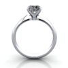 Diamond Engagement Ring, Round Brilliant Diamond, RS22, Platinum, TF