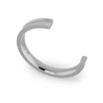 Ladies-Wedding-Ring-White-Gold-Concave-3mm-CROSS SECTION