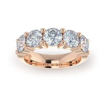 Ladies-Wedding-RG-Diamond-Ring-Shared-Claw-5mm