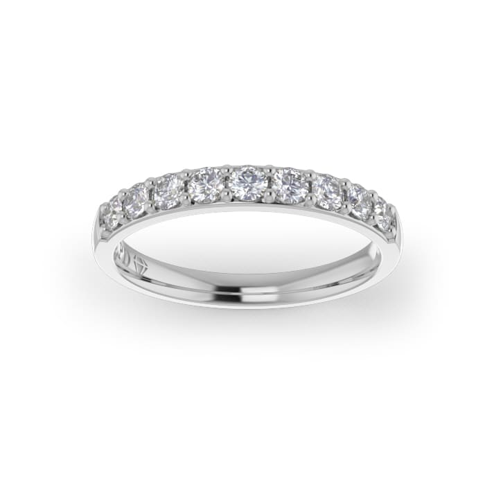 Ladies-Wedding-WG-Diamond-Ring-Pin-Pave-2.5mm Ladies-Wedding-WG-Diamond-Ring-Pin-Pave-2.5mm