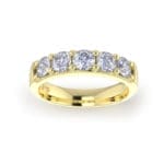 Ladies-Wedding-YG-Diamond-Ring-Pin-Pave-4mm