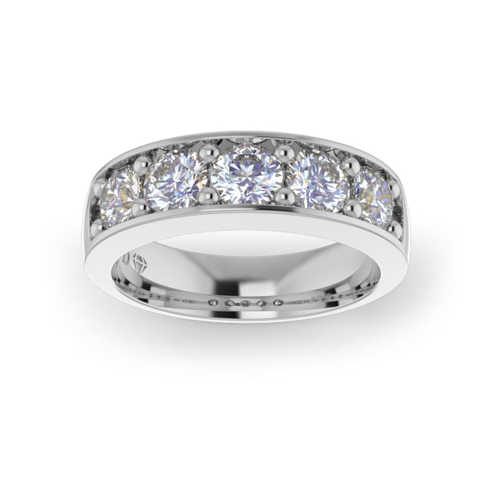 Ladies-Wedding-PLAT-Diamond-Ring-Pave-5mm