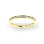 Ladies-Wedding-YG-Diamond-Ring-Pave-2mm