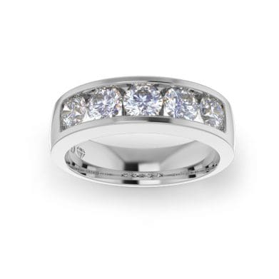 Ladies-Wedding-PLAT-Diamond-Ring-Channel-5mm