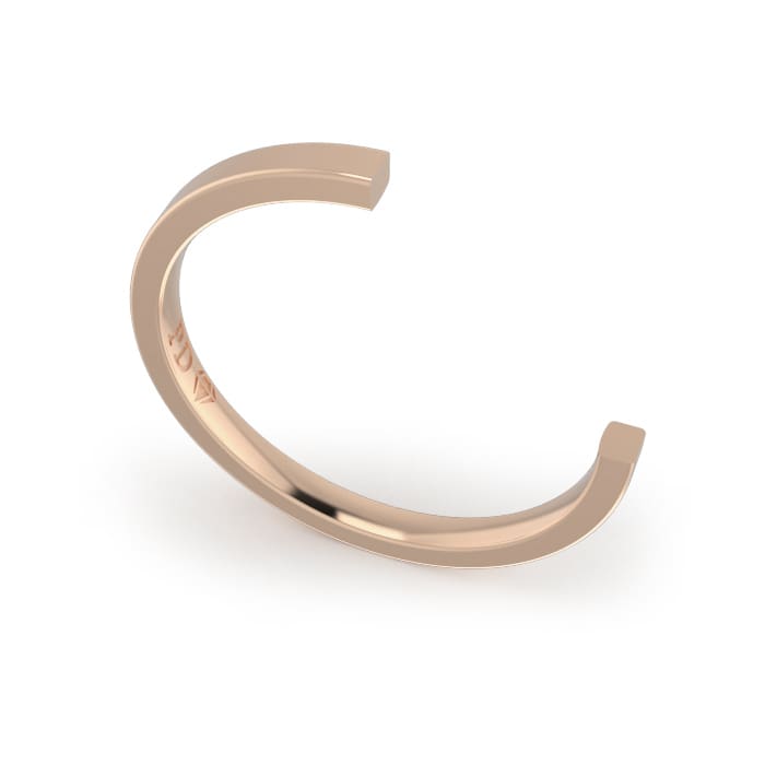 Ladies-Wedding-Ring-Rose-Gold-Flat-2mm-CROSS-SECTION