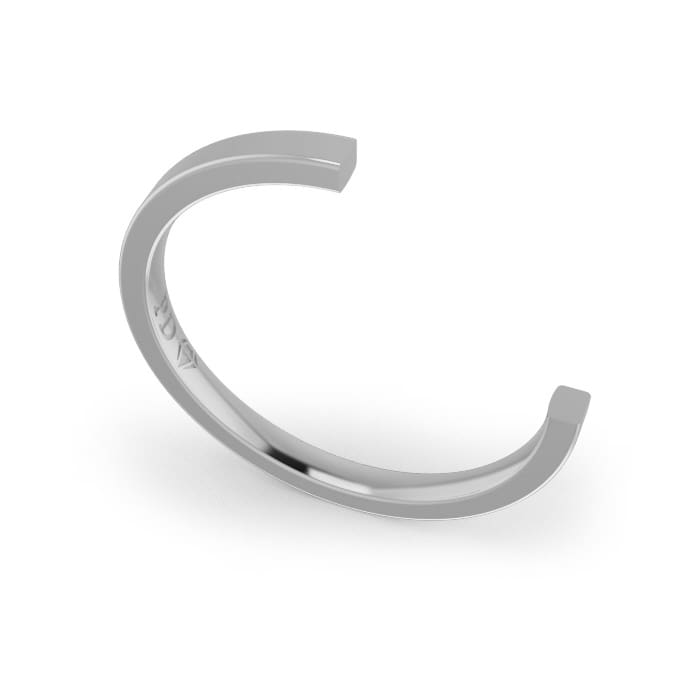 Ladies-Wedding-Ring-Platinum-Flat-2.00mm-CROSS-SECTION