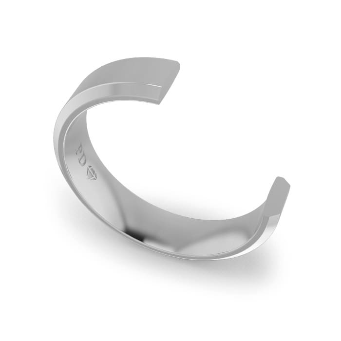 Ladies-Wedding-Ring-White-Gold-Bevelled-5mm-Cross-Section Ladies-Wedding-Ring-White-Gold-Bevelled-5mm-Cross-Section