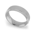 Ladies-Wedding-Ring-White-Gold-Bevelled-6mm Ladies-Wedding-Ring-White-Gold-Bevelled-6mm