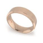 Ladies-Wedding-Ring-Rose-Gold-Bevelled-6mm Ladies-Wedding-Ring-Rose-Gold-Bevelled-6mm