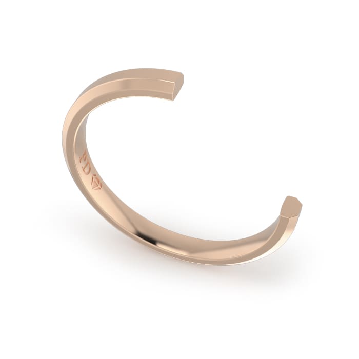 Ladies-Wedding-Ring-Rose-Gold-Bevelled-2.5mm-Cross-Section