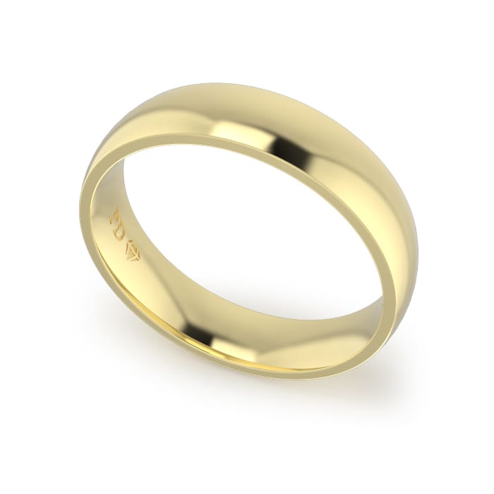 Ladies-Wedding-ring-Yellow-Gold-Quater-Round-5mm Ladies-Wedding-ring-Yellow-Gold-Quater-Round-5mm