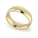 Ladies-Wedding-ring-Yellow-Gold-Quater-Round-6mm Ladies-Wedding-ring-Yellow-Gold-Quater-Round-6mm