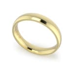 Ladies-Wedding-ring-Yellow-Gold-Quater-Round-4mm Ladies-Wedding-ring-Yellow-Gold-Quater-Round-4mm