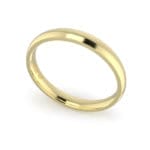 Ladies-Wedding-ring-Yellow-Gold-Quater-Round-3mm Ladies-Wedding-ring-Yellow-Gold-Quater-Round-3mm