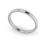 Ladies-Wedding-ring-Platinum-Quater-Round-2.50mm