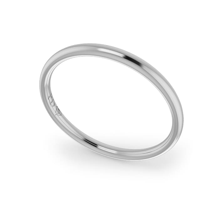 Ladies-Wedding-ring-Platinum-Ellipse-2mm