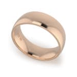 Gents-Wedding-ring-Rose-Gold-Quater-Round-7mm