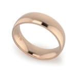 Gents-Wedding-ring-Rose-Gold-Quater-Round-6mm