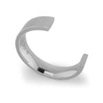 Gents-Wedding-Ring-Platinum-Flat-5mm-CROSS-SECTION