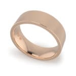 Gents-Wedding-Ring-Rose-Gold-Flat-7mm Gents-Wedding-Ring-Rose-Gold-Flat-7mm