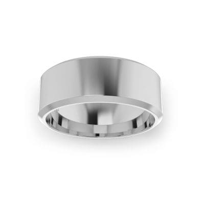 Gents-Wedding-Ring-White-Gold-Bevelled-8mm-Top