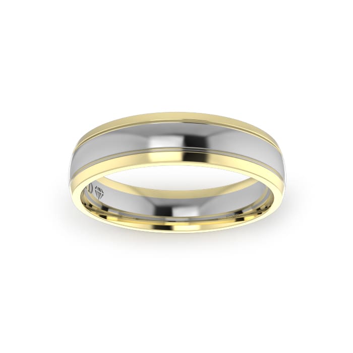 Wedding-Ring-WG-Two-Tone-5mm-Top