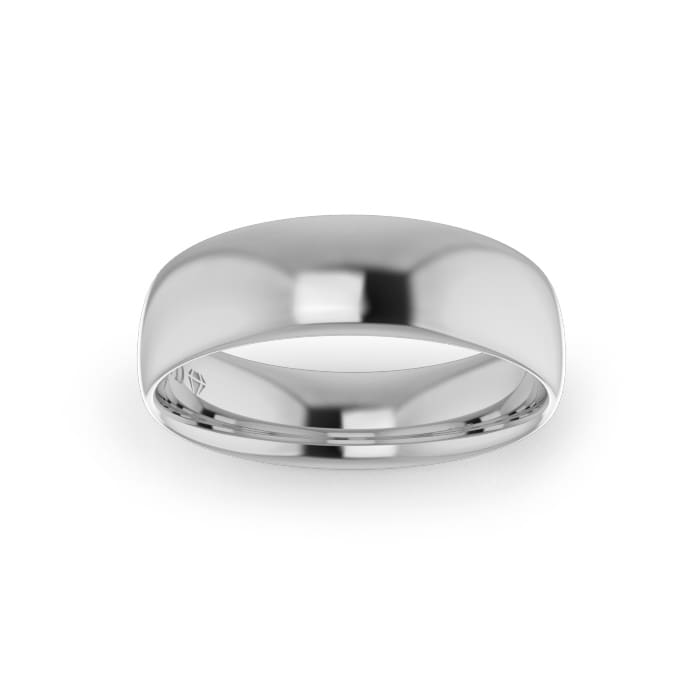 Men’s White Gold Wedding Rings | Polished Diamonds NZ