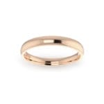 Gents-Wedding-ring-Rose-Gold-Quater-Round-3mm