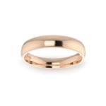 Gents-Wedding-ring-Rose-Gold-Quater-Round-4mm