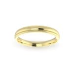 Gents-Wedding-ring-Yellow-Gold-Double-Groove-3mm-Top