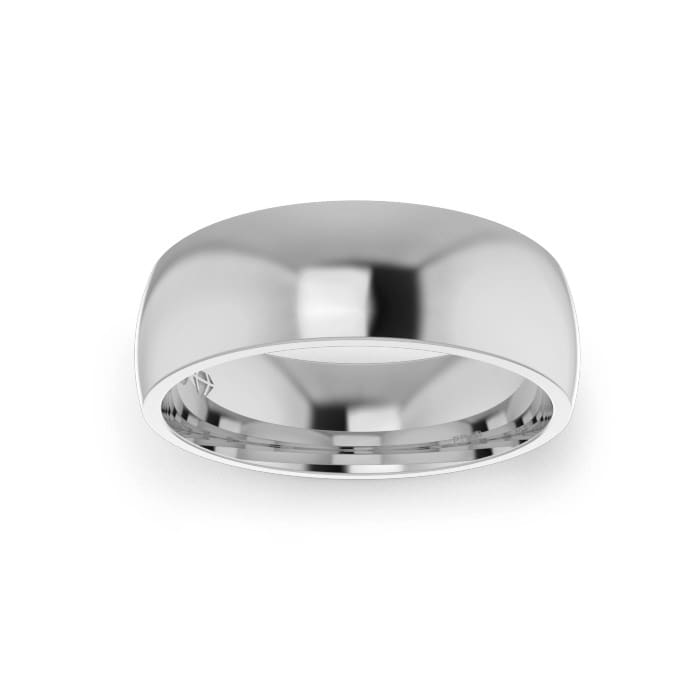 Ladies-Wedding-ring-White-Gold-6mm