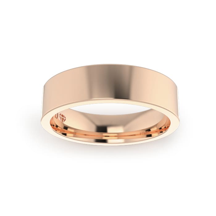 Ladies-Wedding-Ring-Rose-Gold-Flat-Top-5.00mm