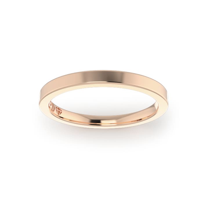 Ladies-Wedding-Ring-Rose-Gold-Flat-Top-2.00mm