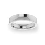 Ladies-Wedding-Ring-PLAT-Concave-Top-4.00mm Ladies-Wedding-Ring-PLAT-Concave-Top-4.00mm