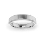 Ladies-Wedding-Ring-PLAT-Bevelled-Top-4.00mm Ladies-Wedding-Ring-PLAT-Bevelled-Top-4.00mm