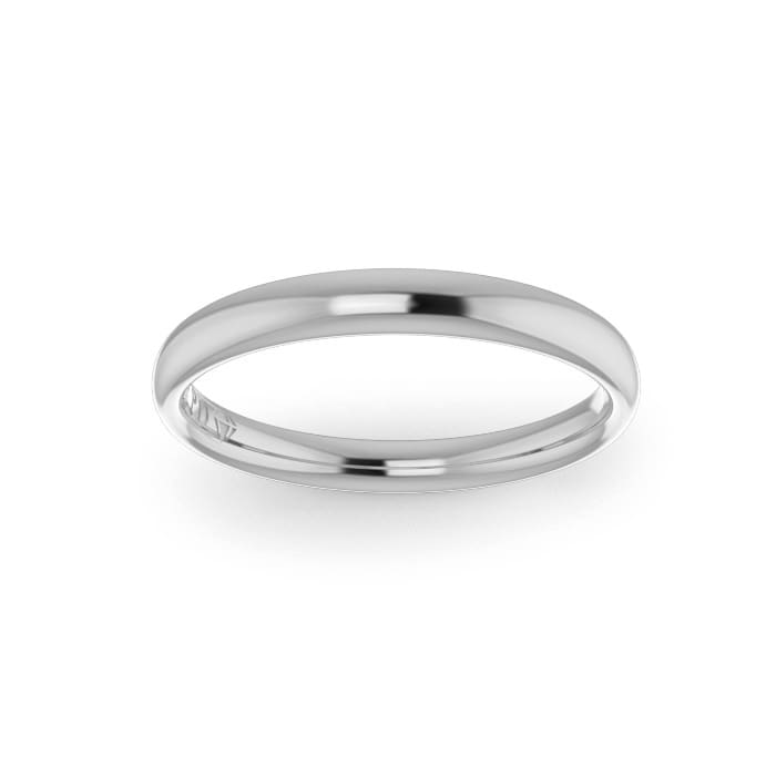 Ladies-Wedding-ring-PLAT-Ellipse-Top-2.50mm