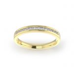 Video Ladies-Wedding-YG-Diamond-Ring-Channel 2.5mm