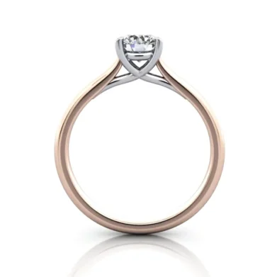 Diamond Ring RS16 Rose Gold