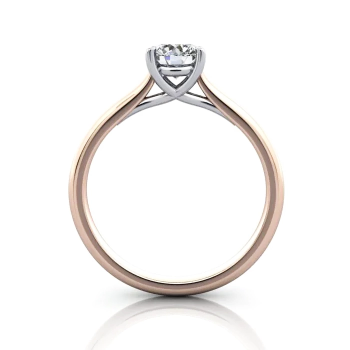 Diamond Ring RS16 Rose Gold