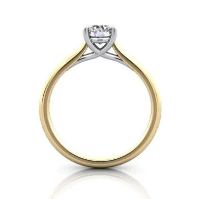 Diamond Ring RS16 Yellow Gold TF