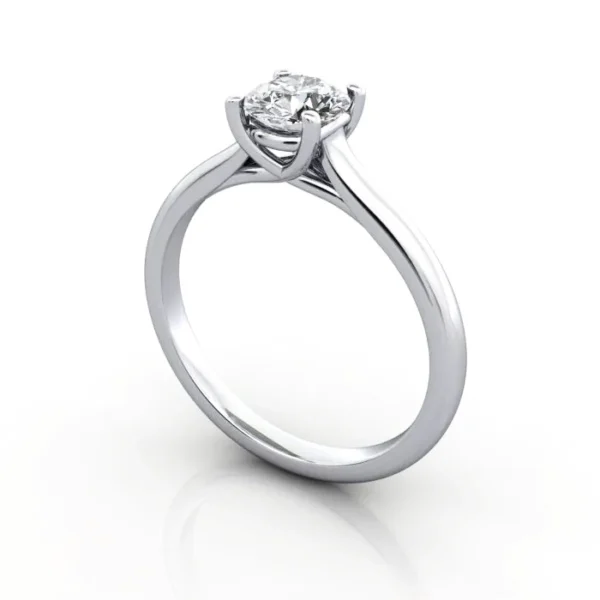 White Gold Diamond Ring Image