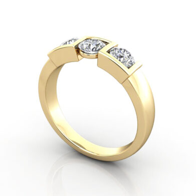 Trilogy-Diamond-Ring-RT11-Round-Brilliant-Diamond-Yellow-3D