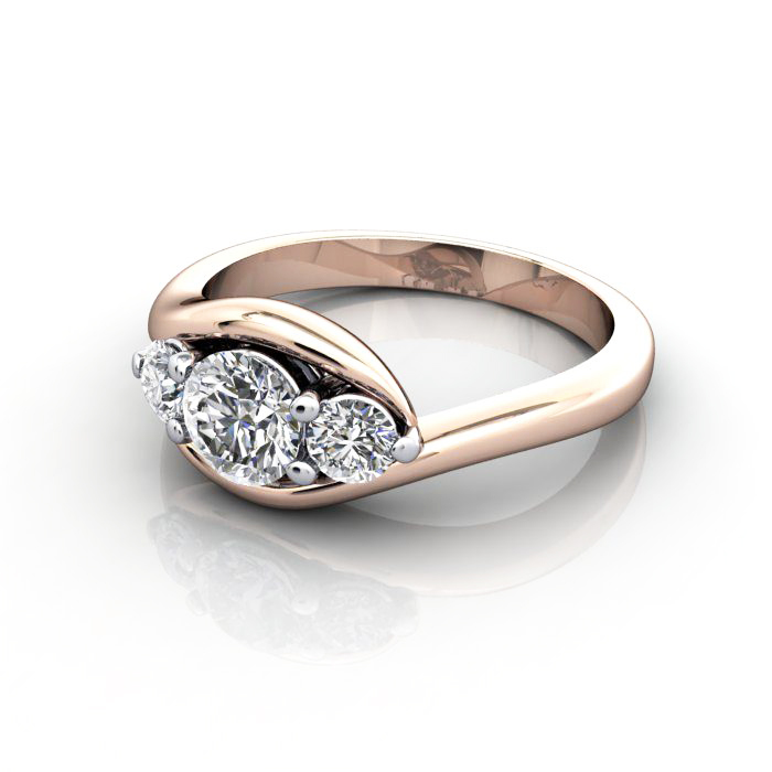 Trilogy-Diamond-Ring-RT8-Round-Brilliant-Diamond-Rose-LF