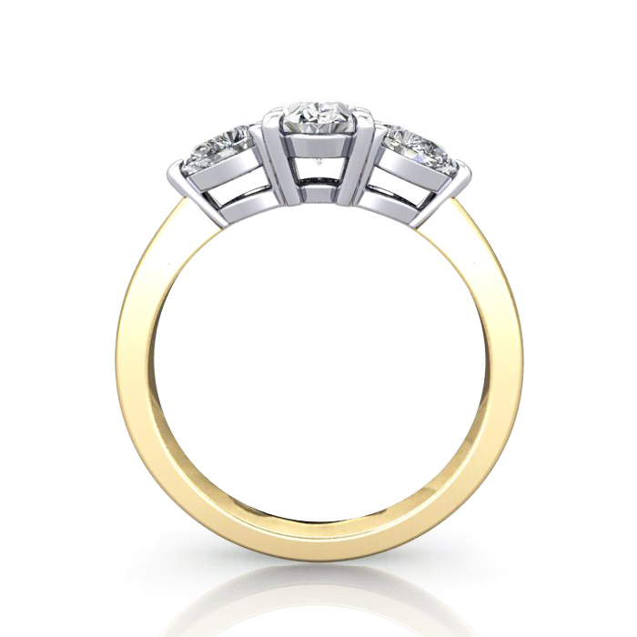 Trilogy-Diamond-Ring-RT7-Oval-Pear-Shaped-Diamond-Yellow-TF