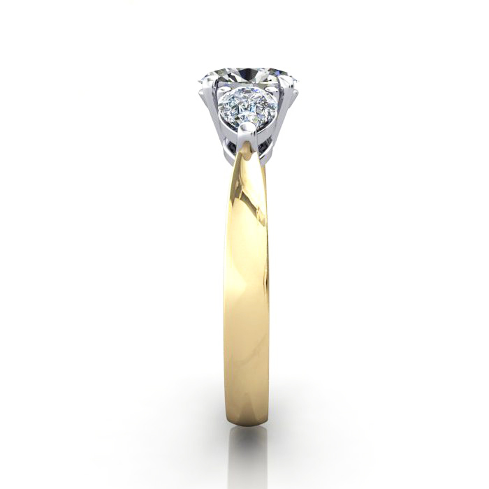 Trilogy-Diamond-Ring-RT7-Oval-Pear-Shaped-Diamond-Yellow-SV
