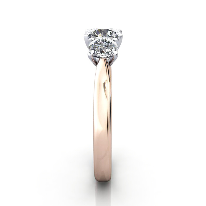 Trilogy-Diamond-Ring-RT5-Round-Brilliant-Diamond-Rose-SV