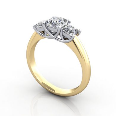 Trilogy-Diamond-Ring-RT5-Princess-Cut-Diamond-Yellow-3D