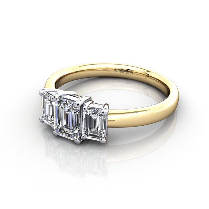 Trilogy-Diamond-Ring-RT4-Emerald-Cut-Diamond-Yellow-LF