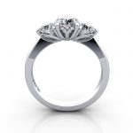 Engagement Ring RT3-Round-Plat-TF